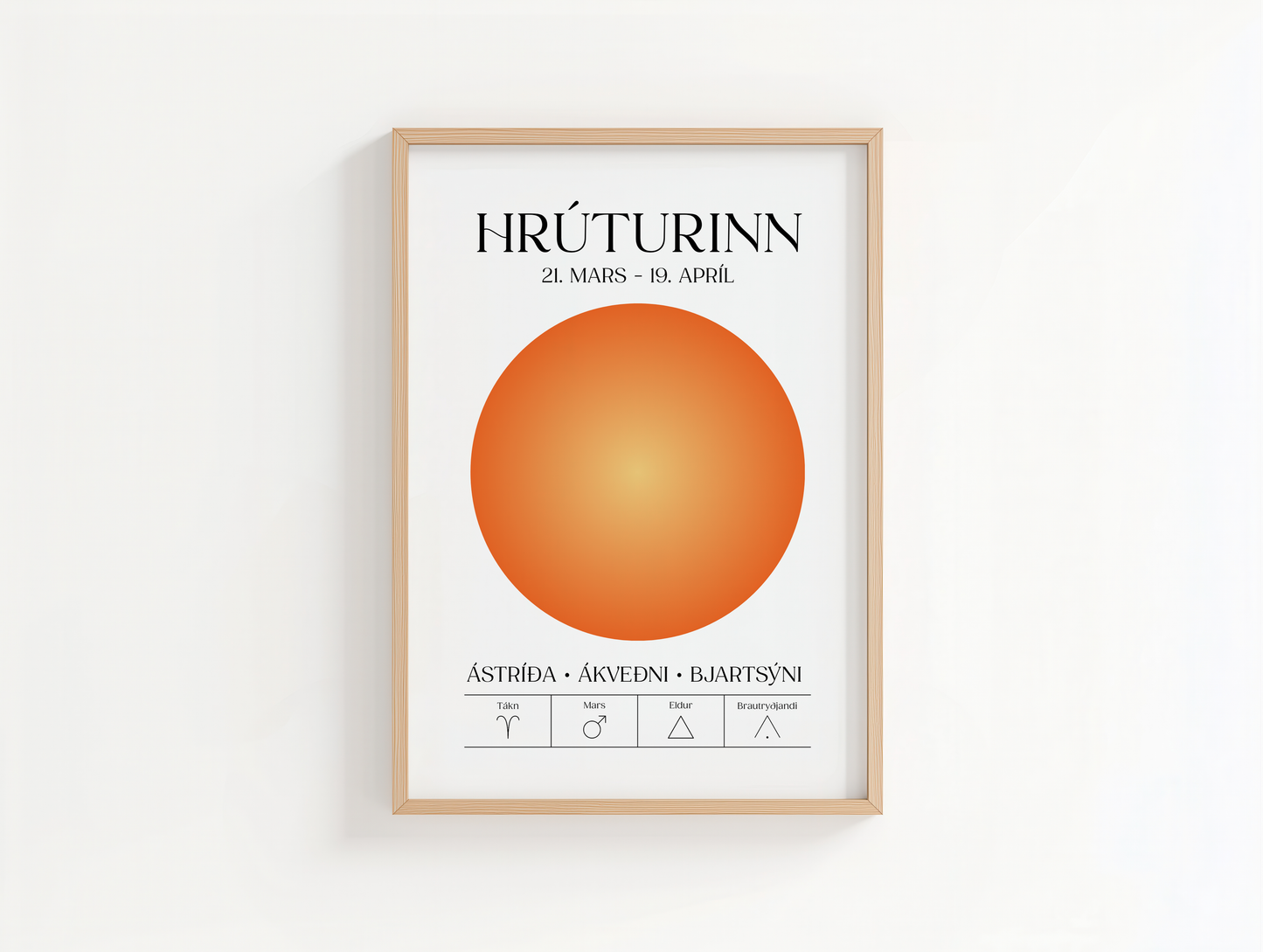Hrúturinn - Plakat