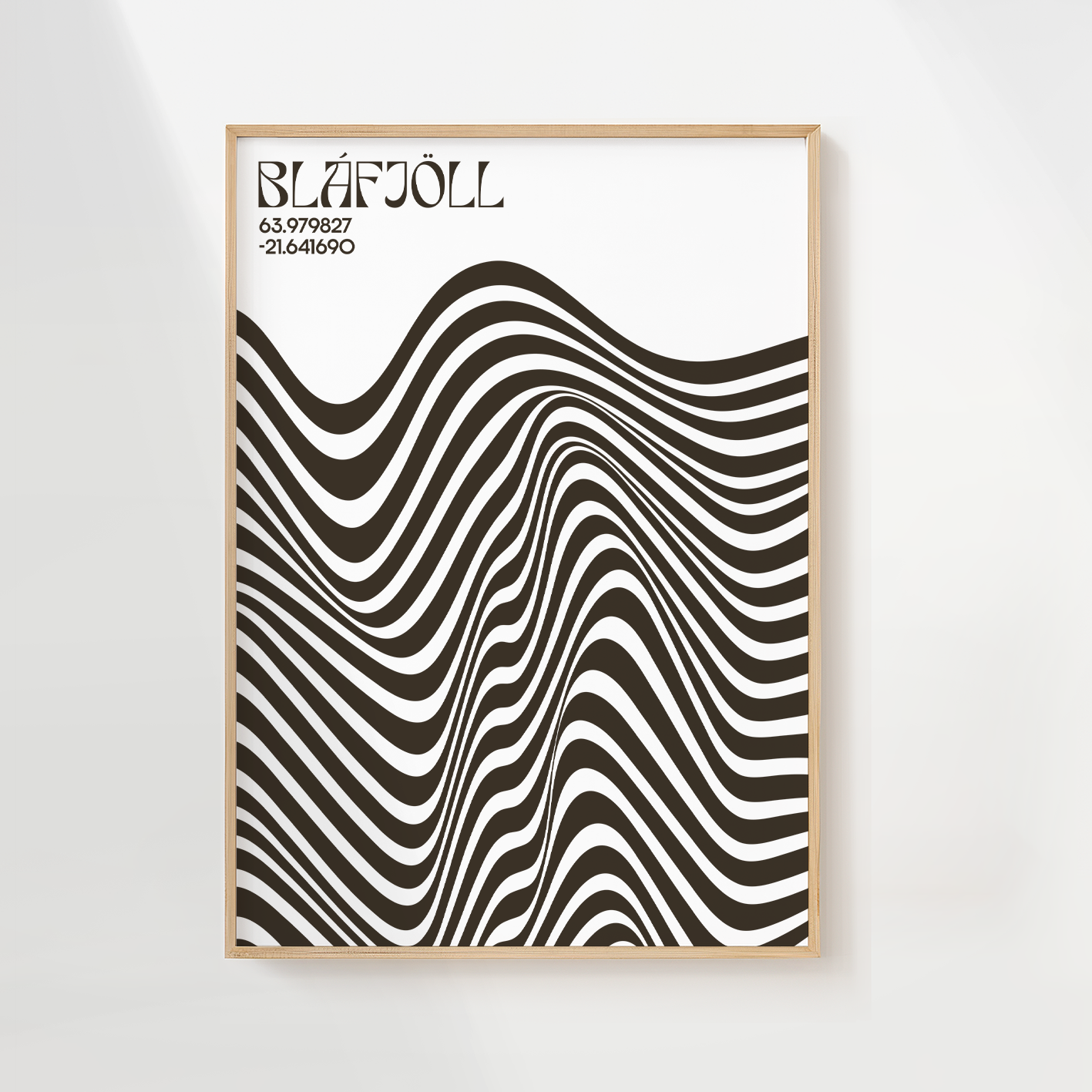 BLÁFJÖLL - Plakat