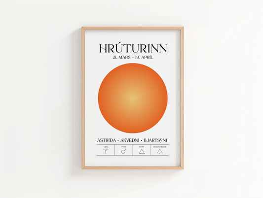 Hrúturinn - Plakat