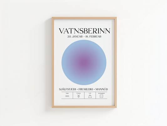 Vatnsberinn - Plakat